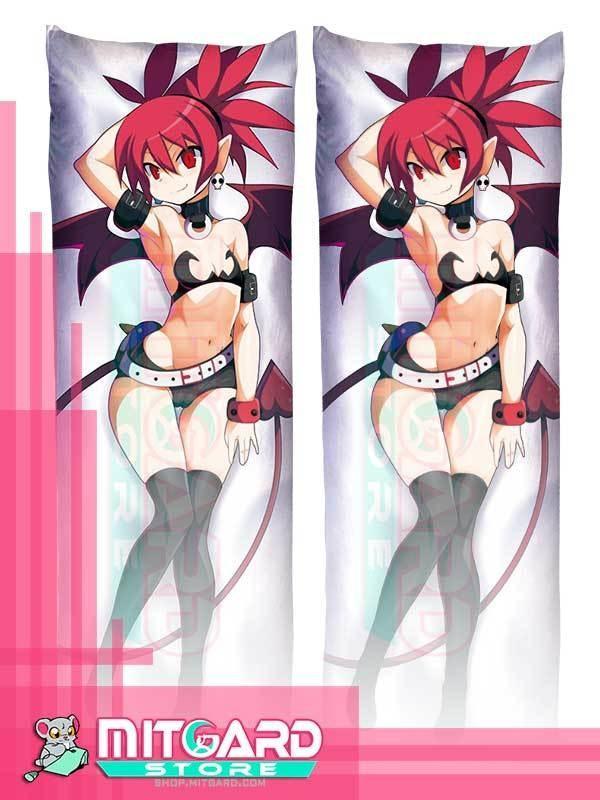 DISGAEA Etna Body pillow case Dakimakura - 50cmx150cm / Soft Satin / 2 Sides Printed - 1